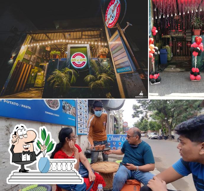 The exterior of Bites On wheels By ( BITS N BITES ) C-scheme