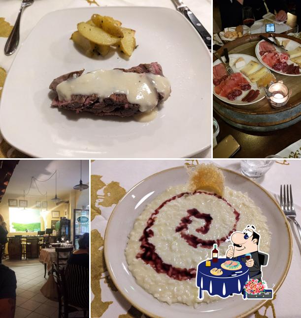 Sashimi al Enoteca Ristorante Il Grappolo