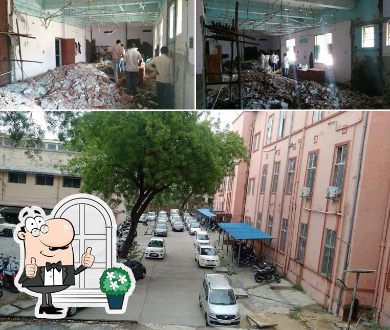 The exterior of GMC Canteen