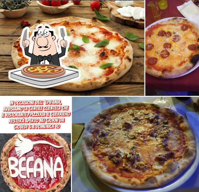Ordina una pizza a Il Guerriero