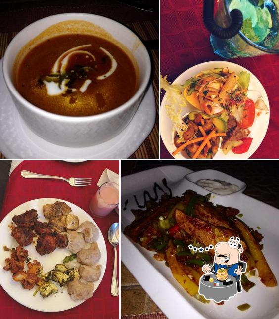 Food at Sidewalk Cafe & Bar