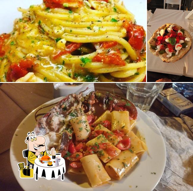 Cibo al Ristorante Pizzeria Mare Chiaia