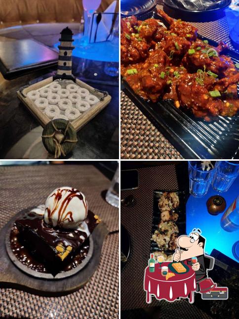 Waffles at The Oceanus Theme Restaurant & Bar