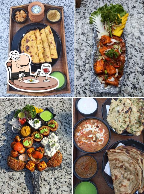 Food at The Sky Dine
