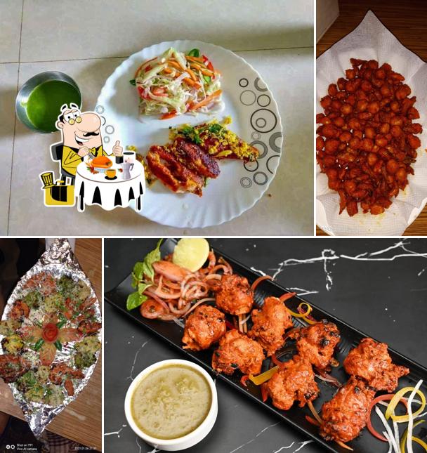 Food at Vishwa Palace