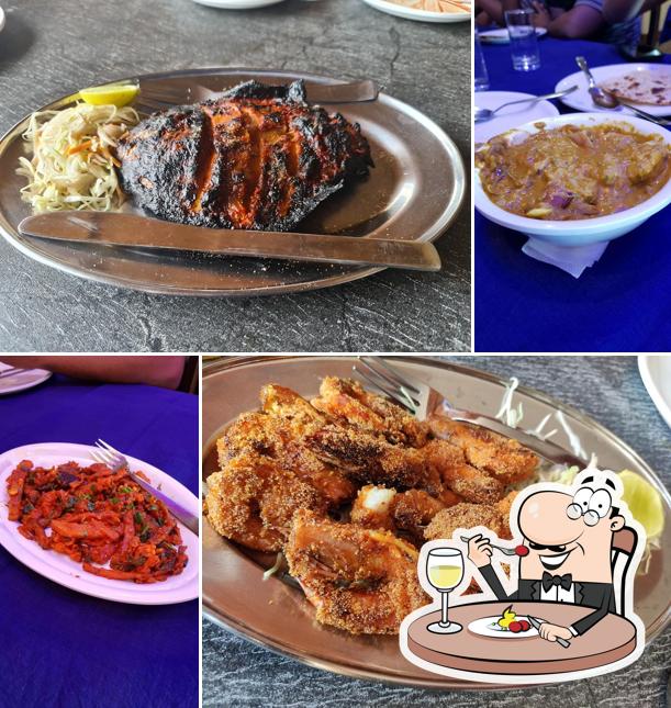 Food at Crazy Crabs