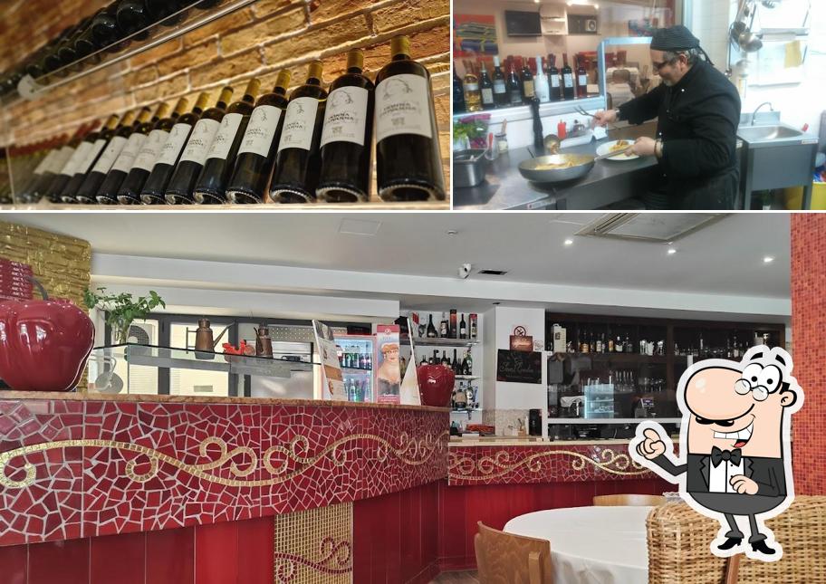Gli interni di Sant'Emilia Ristorante Pizzeria