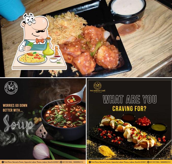 Meals at THE HIDEOUT CAFE