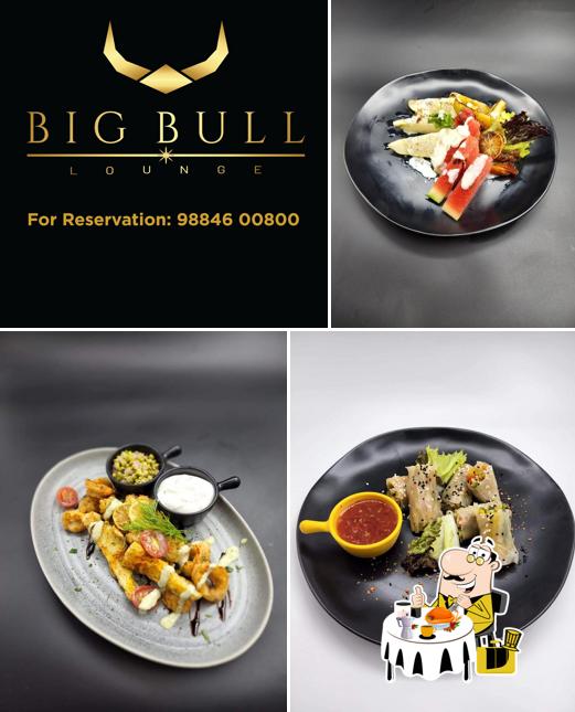 Food at Big Bull Lounge