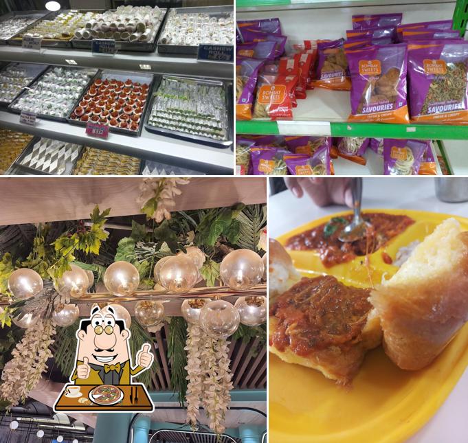 Try out pizza at Bombay Sweets