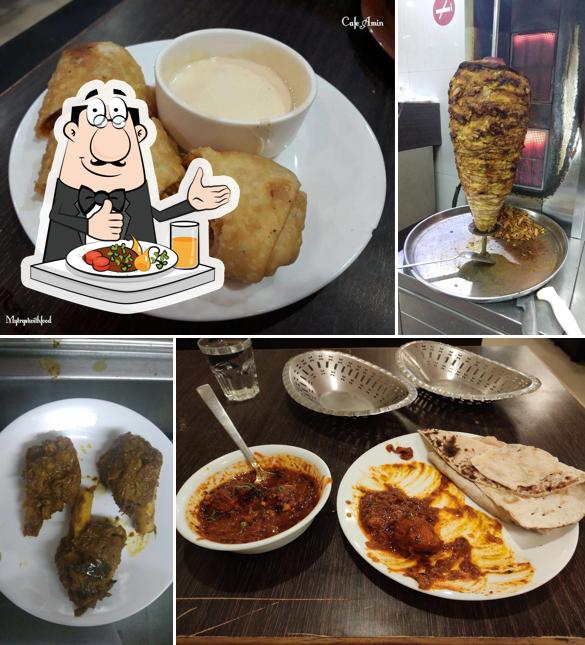 Meals at Cafe Amin