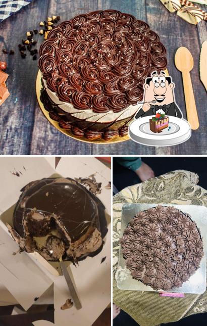 Chocolate cake at Cake L'amore
