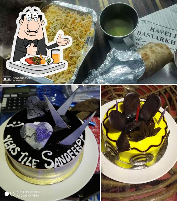 Food at Haweli Cafe