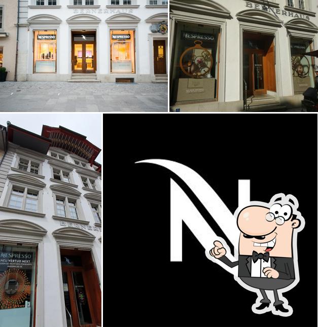 Goditi la vista dagli esterni di Nespresso