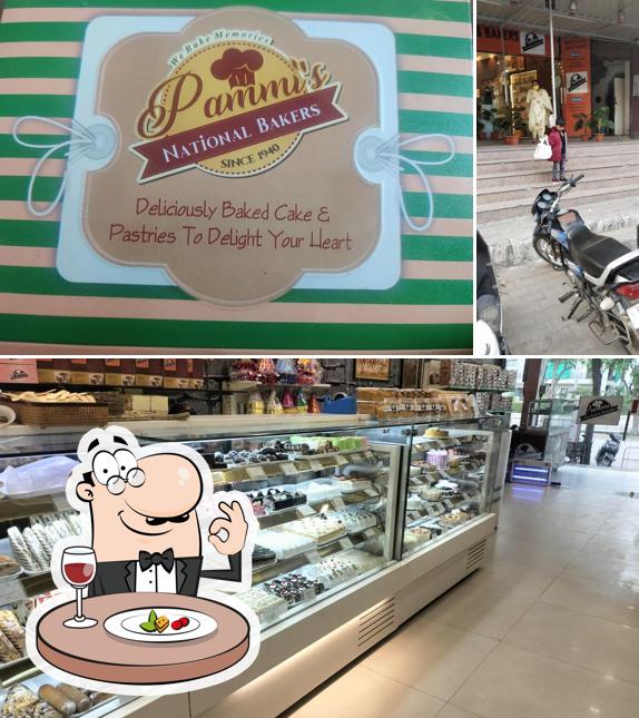 Meals at Pammi's National Bakers 100 ft road