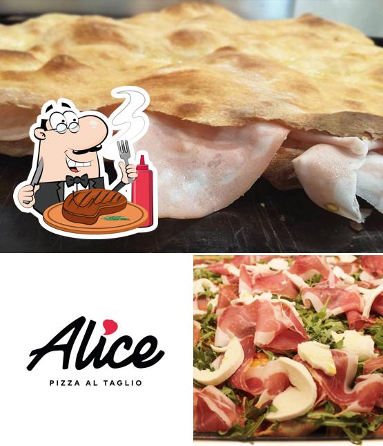 Prenditi i un pasto a base di carne a Alice