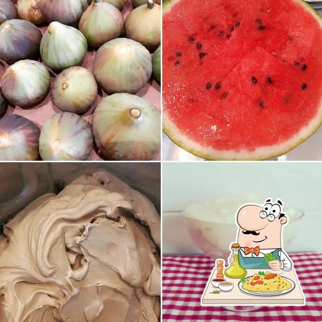 Platti al Gelateria Bernacchi