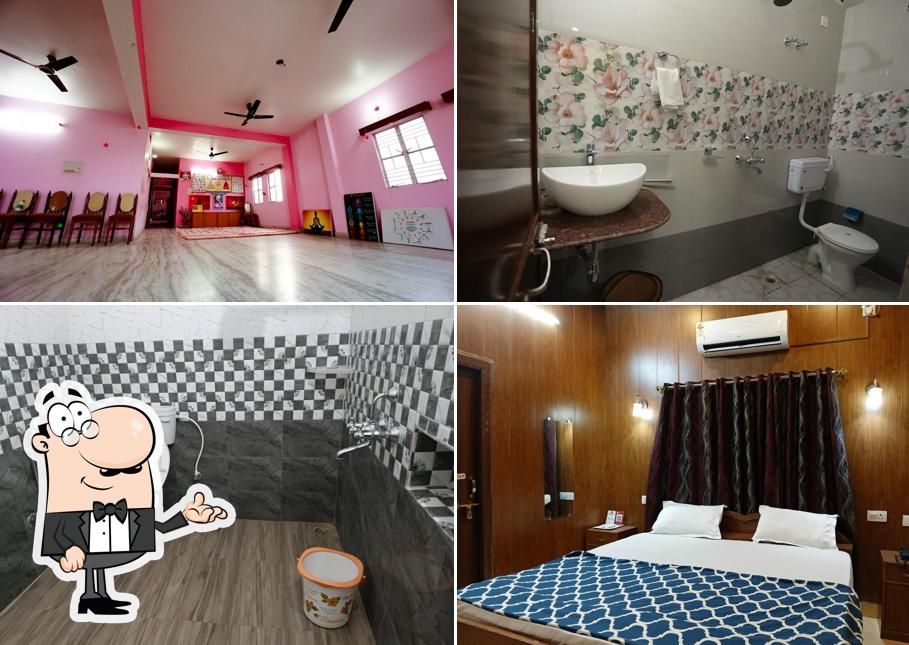 Take a seat at one of the tables at Hotel Virasat Retreat, Opposit Medanta Hospital,Patna