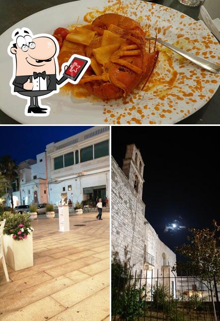 La immagine della esterno e cibo di Chechele - Ristorante - Specialità di mare - Carovigno