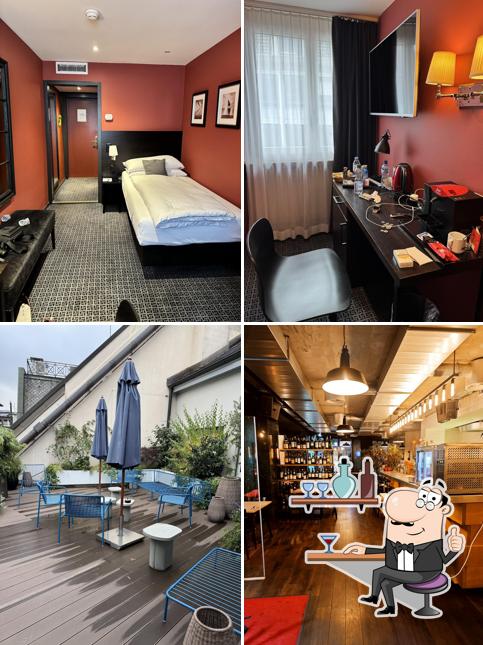 Gli interni di Hotel City Zürich