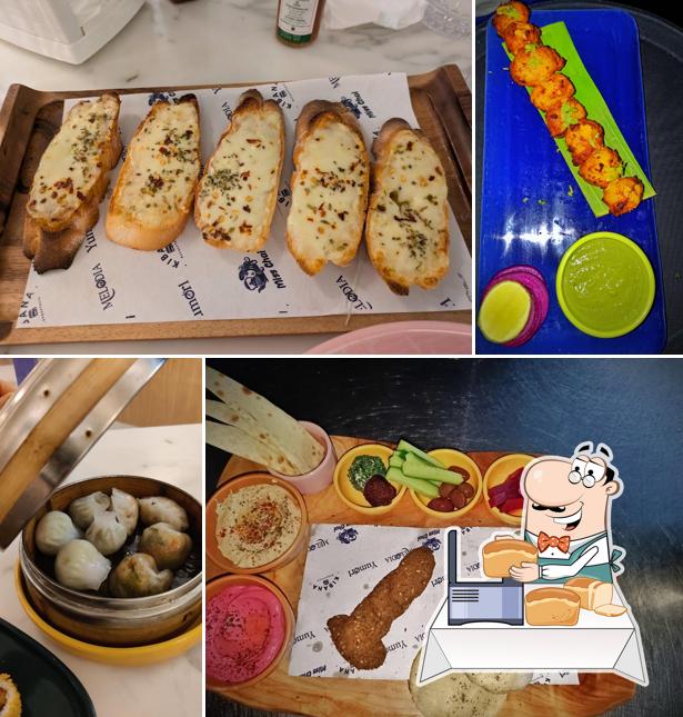 Garlic bread at Kibana