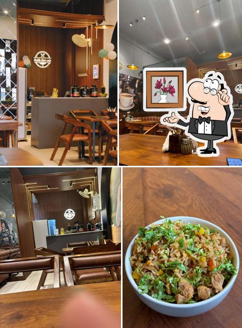 The interior of Malik Diet Cafe