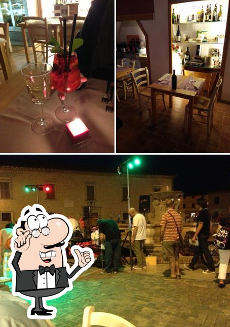 Gli interni di Osteria Papaveri E Papere Paolo Curzi