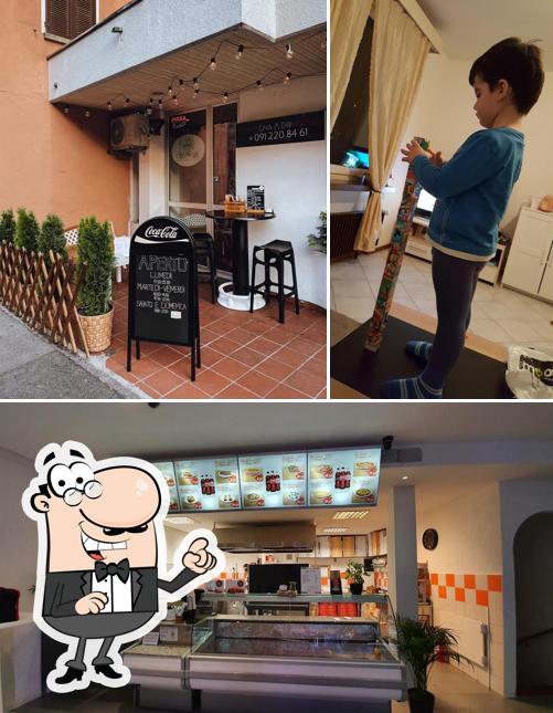 Gli interni di PIZZA COMPARE