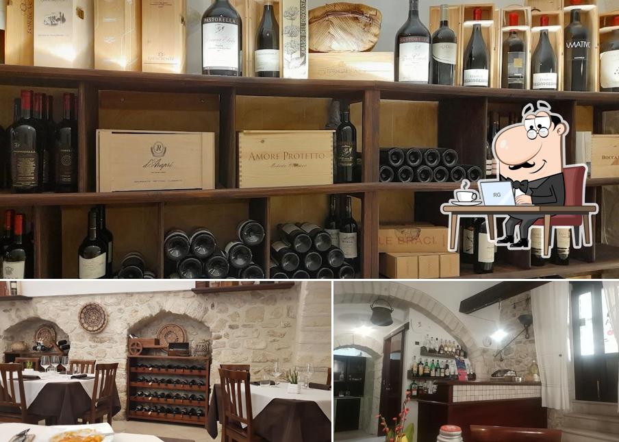 Gli interni di Ristorante Osteria Degli Archi Di Vescera Michele