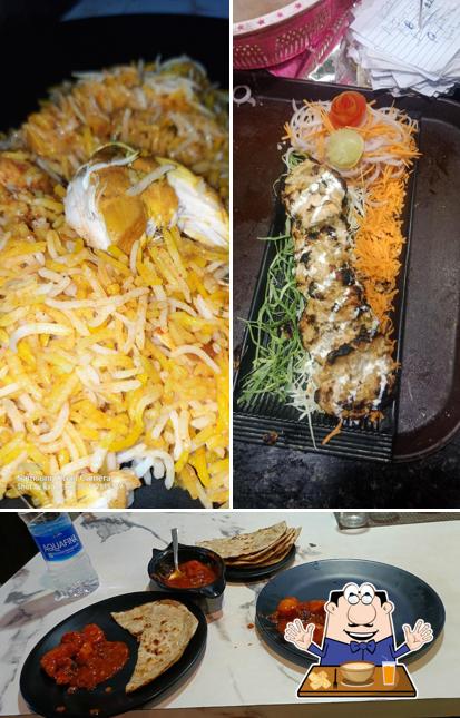 Food at Simran Family restaurant