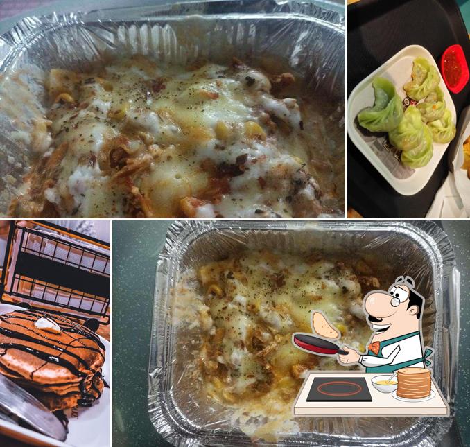 Pancakes at The Vibe Cafe