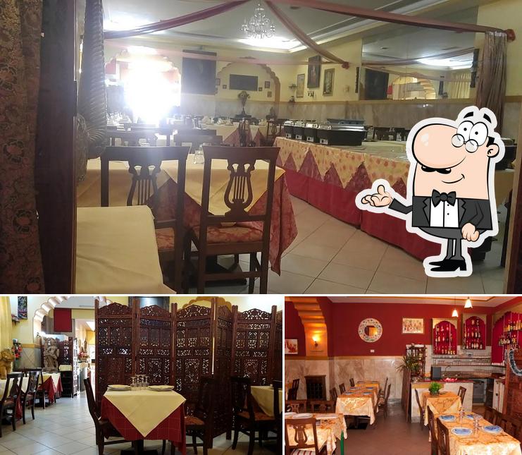 Gli interni di Dhaba India