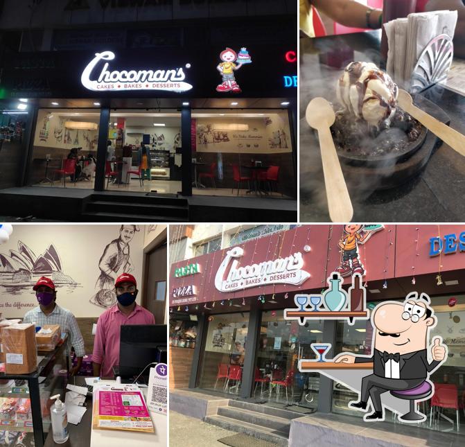The interior of Chocomans
