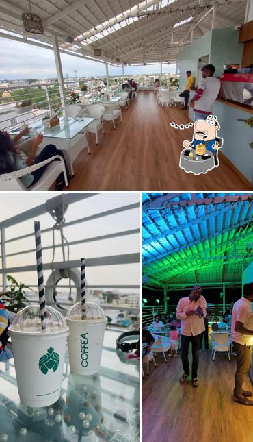 The image of food and interior at Coffea