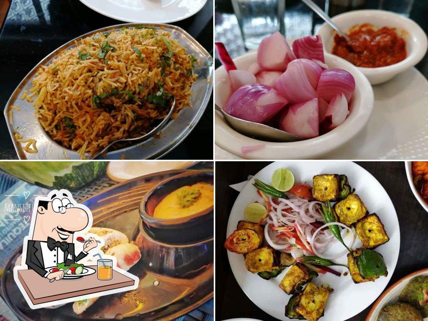 Food at Hotel Savvy Ganges