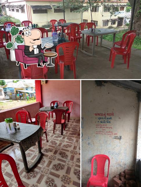 The interior of Nahari Restaurant