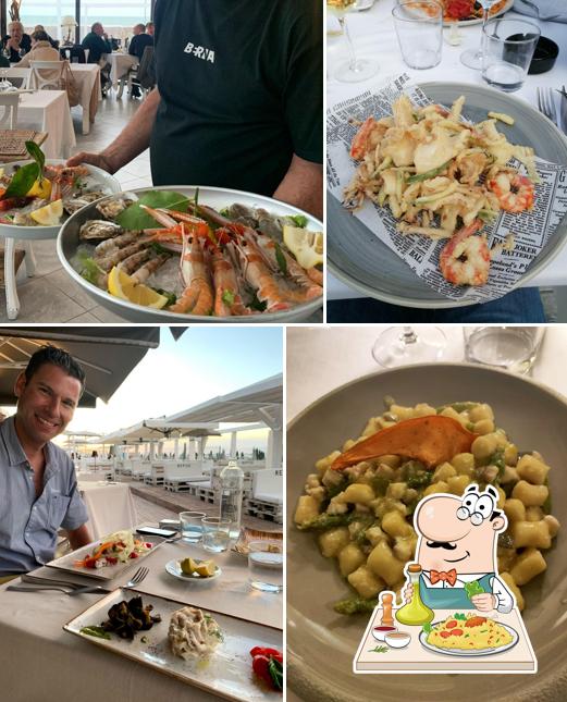 Cibo al Osteria al Gambero Sbronzo