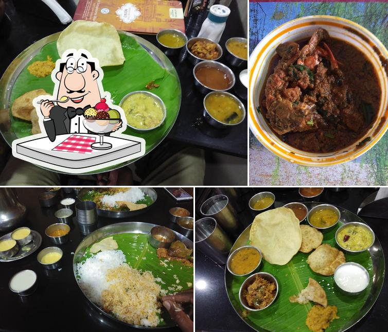 Periyathai Restaurant serves a selection of desserts