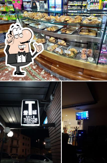 Gli interni di Bar Baldini Stadio