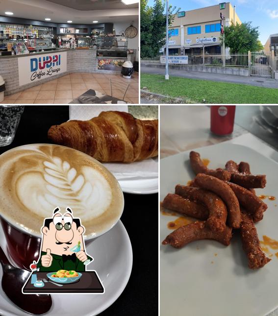 Dai un’occhiata alla immagine che raffigura la cibo e esterno di Dubai Coffee Lounge