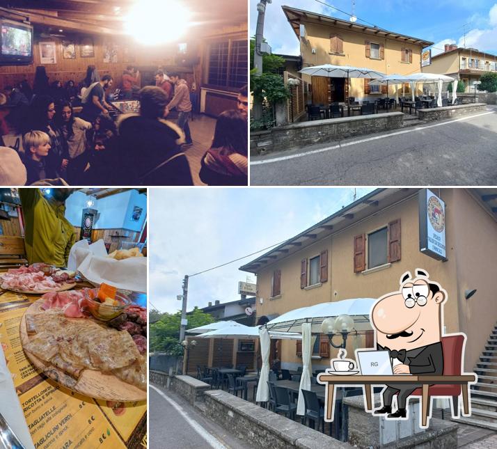 Gli interni di American Bar-Pub Da Ceppo
