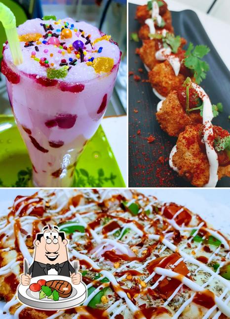 Get meat dishes at Ballia bite's Cafe (Food park)