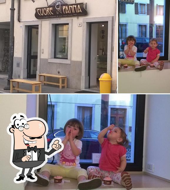Gli interni di Gelateria Cuore di Panna