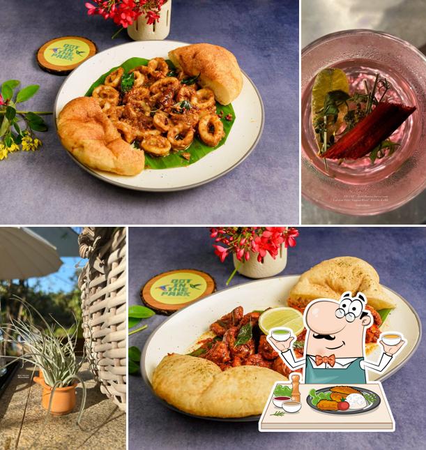 Fried calamari at Dot in the Park