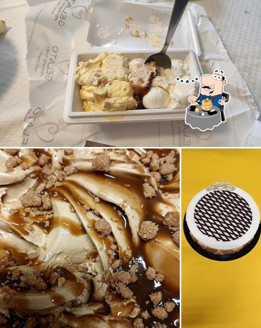 Platti al Gelateria Dolce Vizio