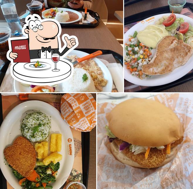 Comida em Giraffas Shopping Cidade São Paulo