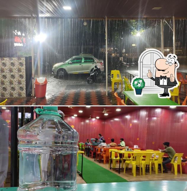 Check out how Hotel kamat shreyash pure veg restaurant looks outside