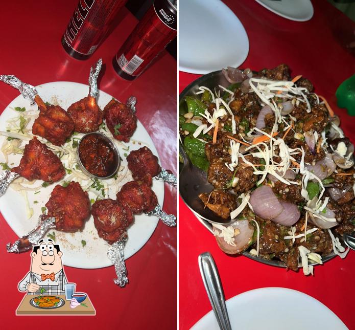 Chicken wings at Kaka Cha Dhaba