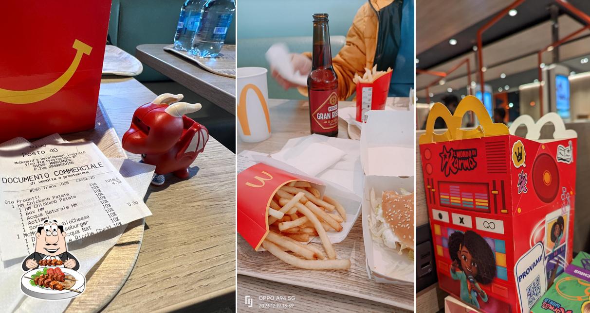 Cibo al McDonald's Marcianise Uscita A1