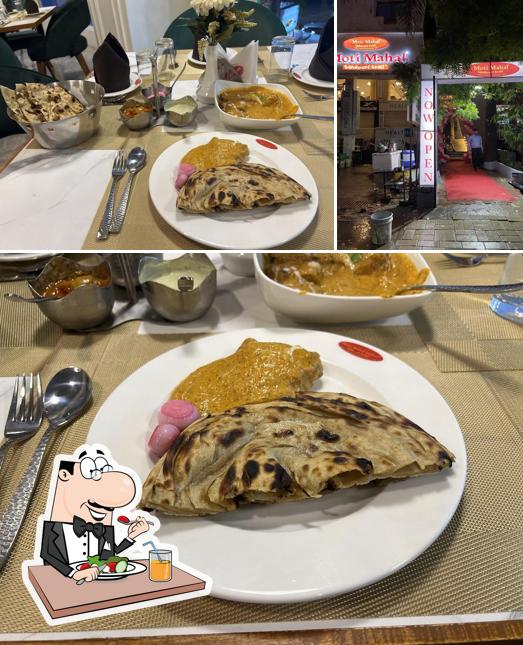 The restaurant's food and beverage